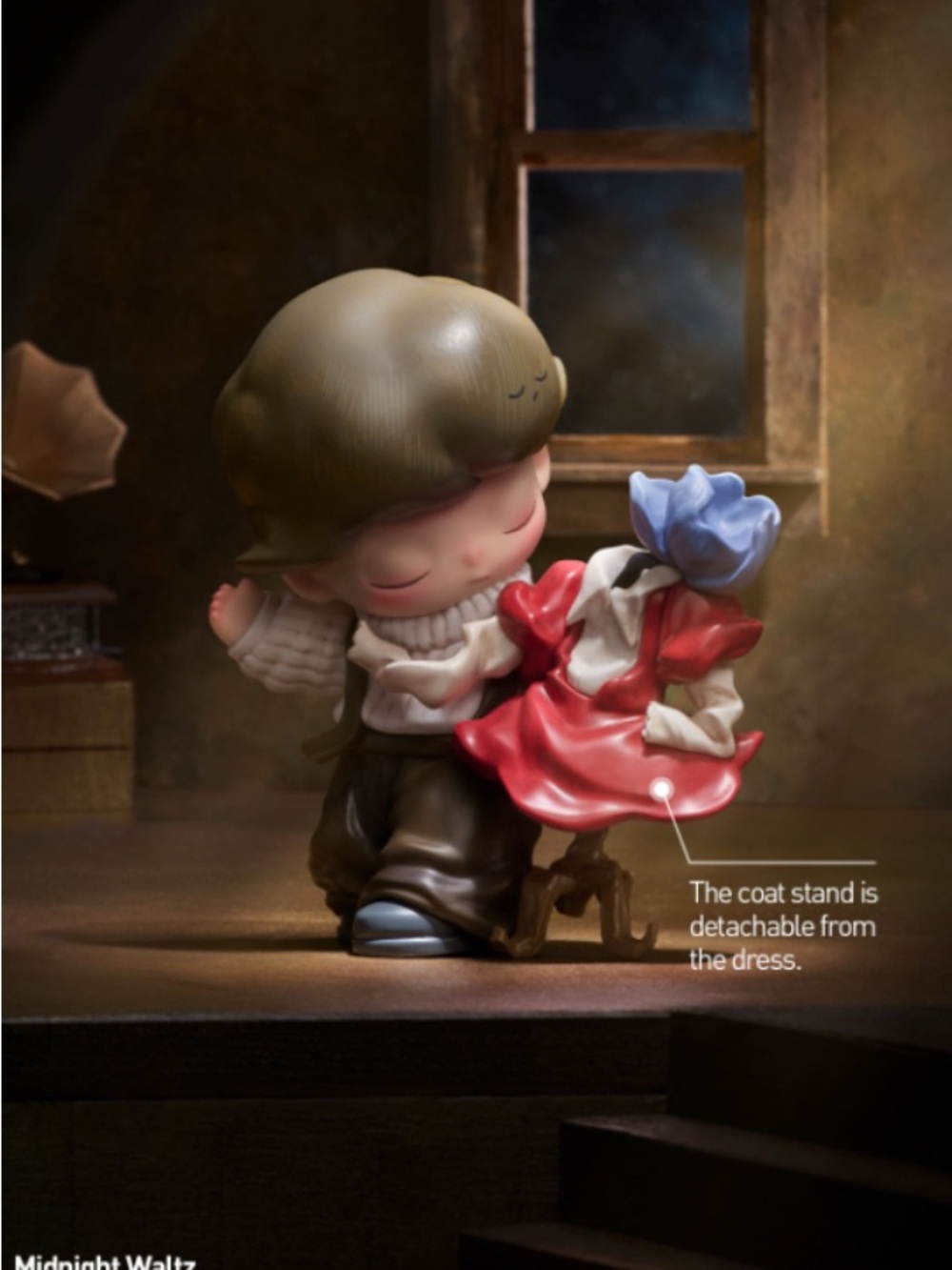 Dimoo, Midnight Waltz Figure - Pop Mart, The Attic of Oddities Halloween Series